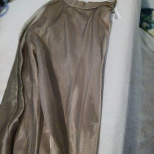 Long sheer and silky new dress skirt